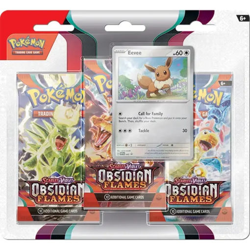 Picture of POKEMON 3 PACK BLISTER OBSIDIAN FLAMES